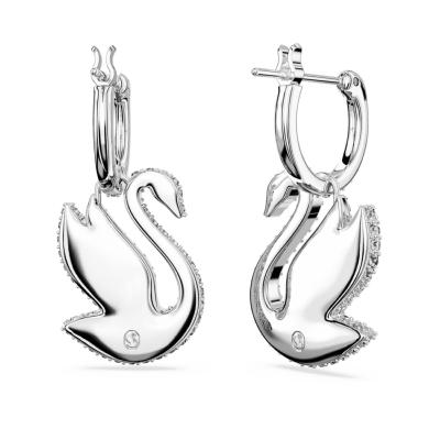 BOUCLES D OREILLES SWAROVSKI SWAN ICONIC 