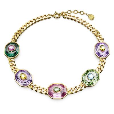 COLLIER SWAROVSKI CHROMA RAS DE COU 