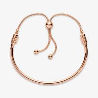 BRACELET PANDORA COULISSANT TIGE FLORAL 