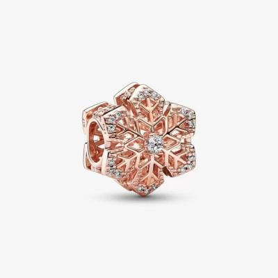 CHARM PANDORA FLOCON DE NEIGE FESTIF 