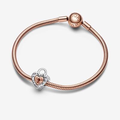 CHARM PANDORA COEUR SEPARABLE CADENAS 