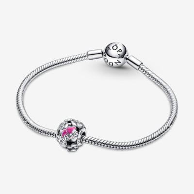 CHARM PANDORA PENSEE ROSE 