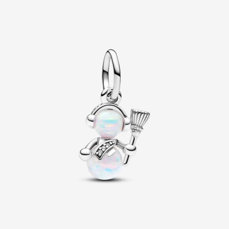 CHARM BONHOMME DE NEIGE OPALESCENT