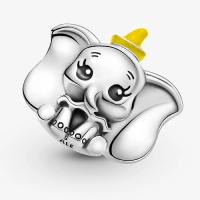 CHARM PANDORA DISNEY " DUMBO BONNET JAUNE"