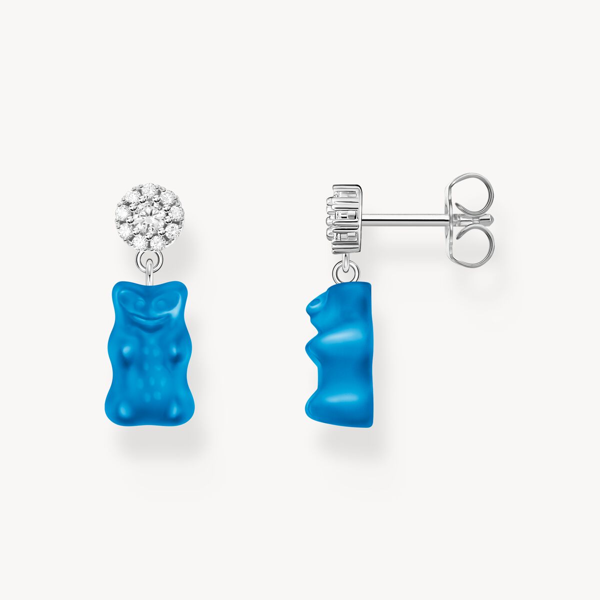 Boucles d oreilles Thomas Sabo Haribo bleu 
