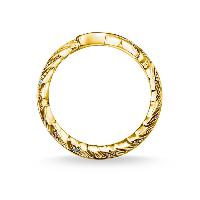 BAGUE THOMAS SABO PLUME OR