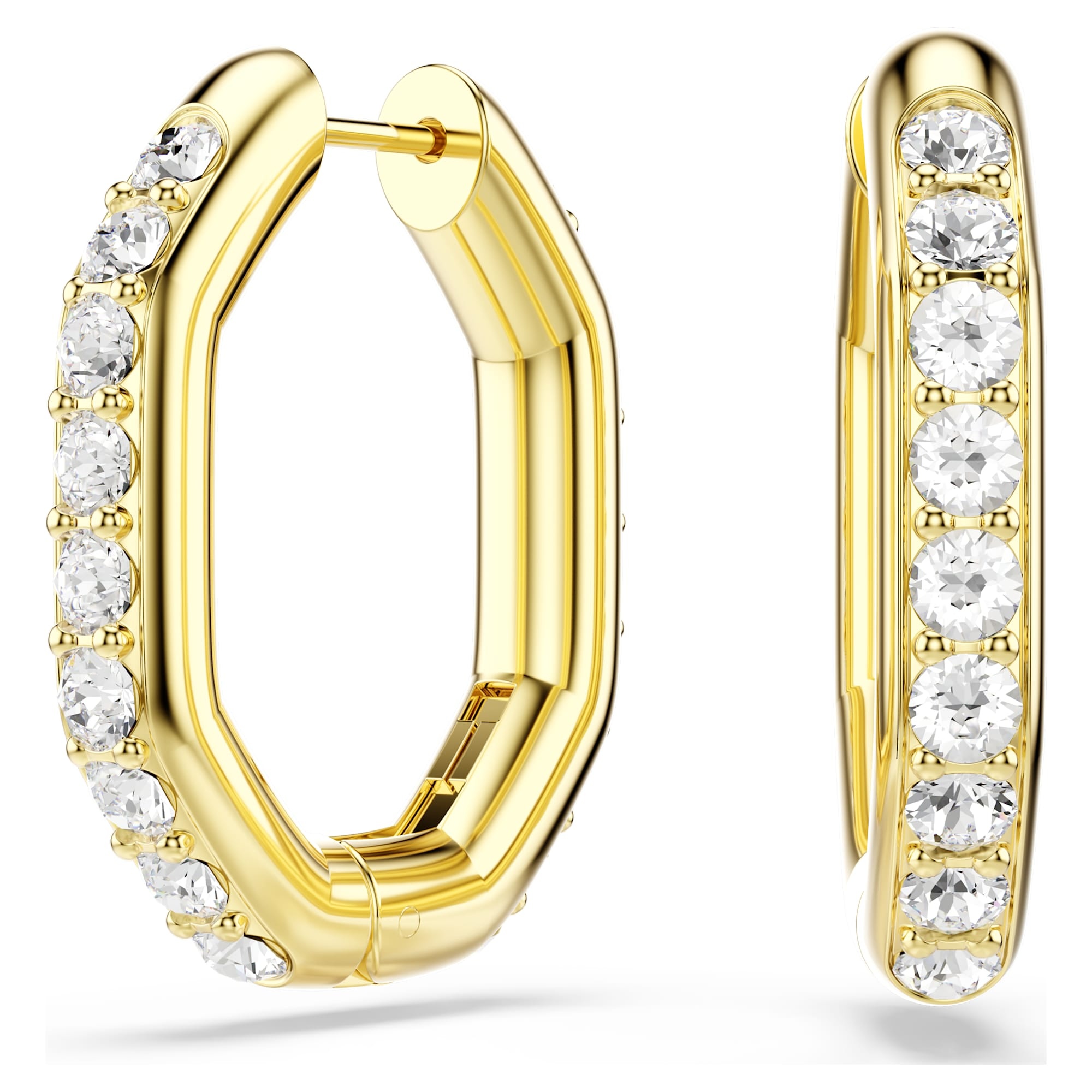 Boucles d'oreilles swarovski Dextera dorées 