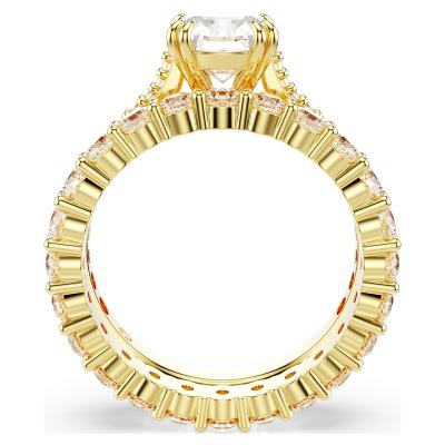 Bague Swarovki Stilla plaqué or 18 carats 