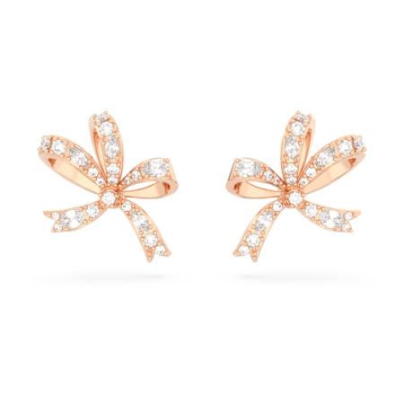 CLOUS D OREILLES SWAROVSKI VOLTA  ROSE 