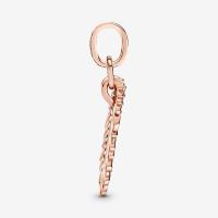 CHARM PANDORA PLUME SCINTILLANTE 