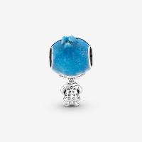 CHARM PANDORA PIXAR VICE ET VERSA JOIE ET SON ORBE DE MEMOIRE PHOSPHORESCENT