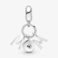 CHARM PANDORA LETTRE MUM (Maman)