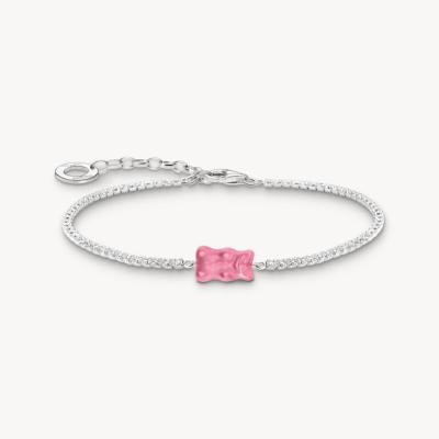 Bracelet tennis Thomas Sabo Haribo ourson rose 