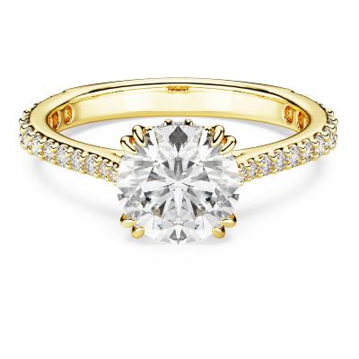 Bague Swarovski Stilla dorée 