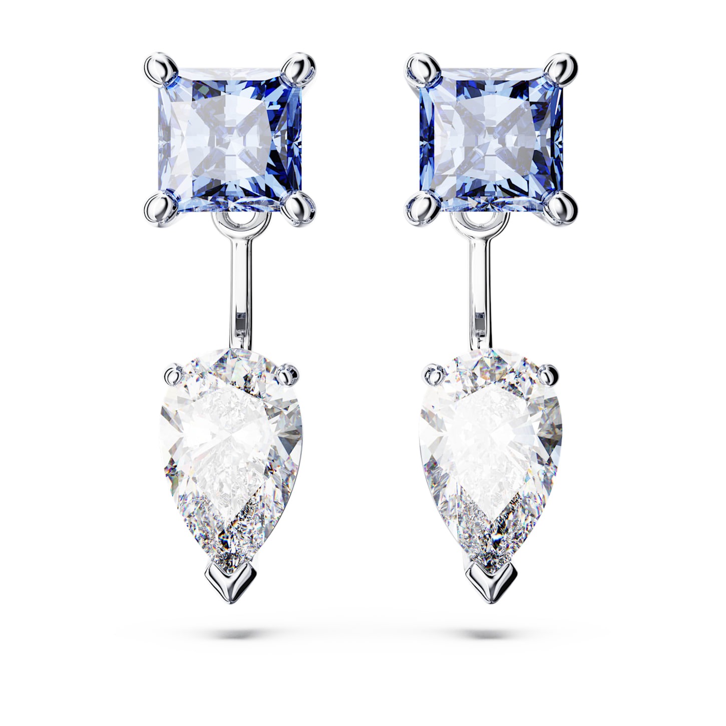 Boucles d'oreilles Swarovski transformables 