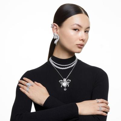 COLLIER SWAROVSKI MATRIX TENNIS BLANC 