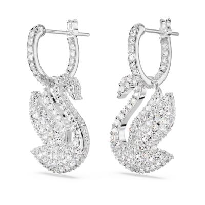 BOUCLES D OREILLES SWAROVSKI SWAN ICONIC 