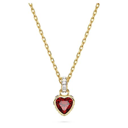 COLLIER SWAROVSKI STILLA COEUR ROUGE 