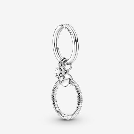 PORTE- CLES PANDORA A CHARMS