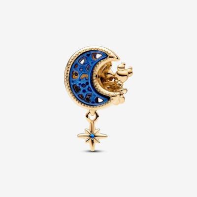 CHARM PANDORA DISNEY MICKEY MINNIE CROISSANT DE LUNE 