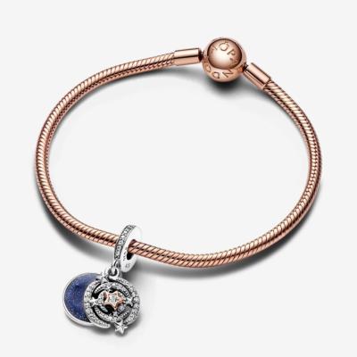 CHARM PANDORA DOUBLE ETOILES FILANTES 