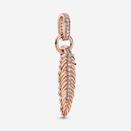 CHARM PANDORA PLUME SCINTILLANTE 
