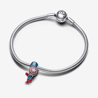 CHARM PANDORA MARVEL CAPTAIN AMERICA 