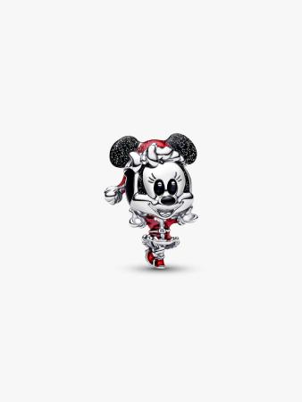 Charm Disney Minnie en Tenue de Noël