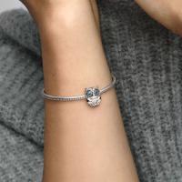 CHARM PANDORA CHOUETTE SCINTILLANTE 