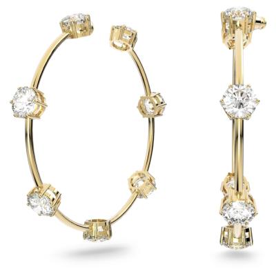 BOUCLES D OREILLES ANNEAUX CONSTELLATION SWAROVSKI 