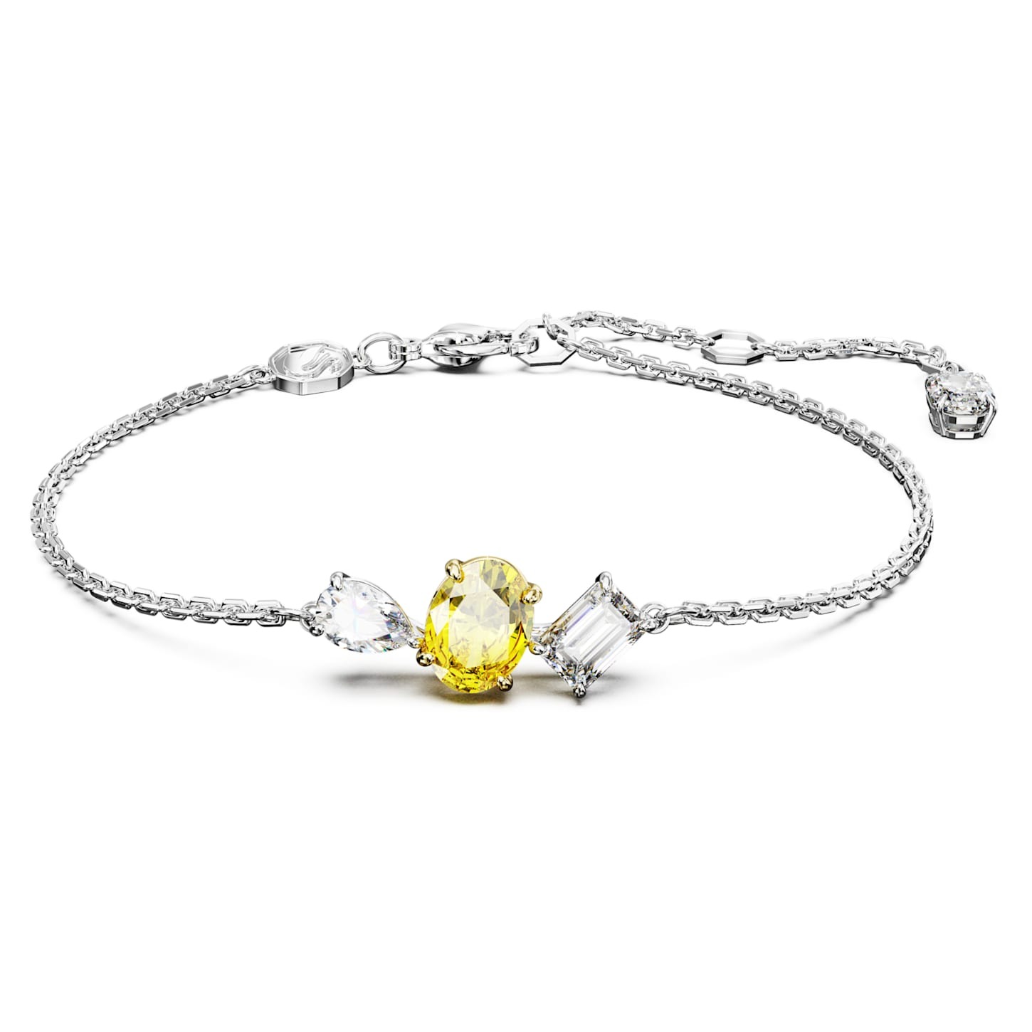 BRACELET SWAROVSKI MESMERA TAILLES VARIEES JAUNE