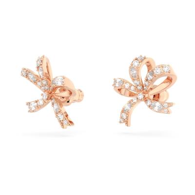 CLOUS D OREILLES SWAROVSKI VOLTA  ROSE 