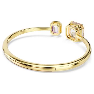 Bracelet Swarovski jonc Millenia doré à l or fin 18 carat