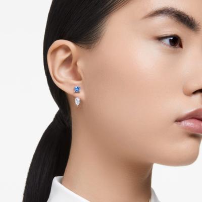 Boucles d'oreilles Swarovski transformables 