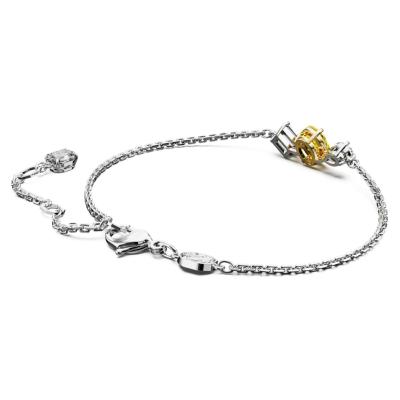 BRACELET SWAROVSKI MESMERA TAILLES VARIEES JAUNE