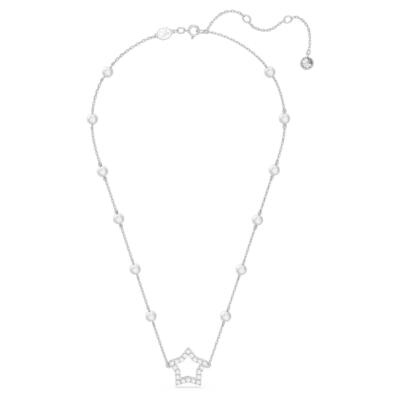 COLLIER STELLA PERLES CRISTAL 