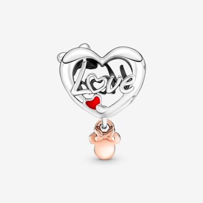 CHARM PANDORA DISNEY CŒUR MAMAN