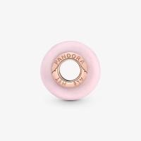 CHARM PANDORA VERRE DE MURANO ROSE MAT