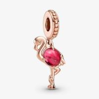 CHARM PANDORA FLAMAND ROSE 