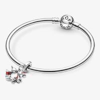 CHARM PANDORA DISNEY BAISER MICKEY MINNIE 