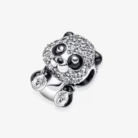 CHARM PANDORA ADORABLE PANDA SCINTILLANT 