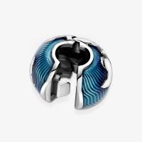 CHARM PANDORA CLIP GLOBE BLEU 