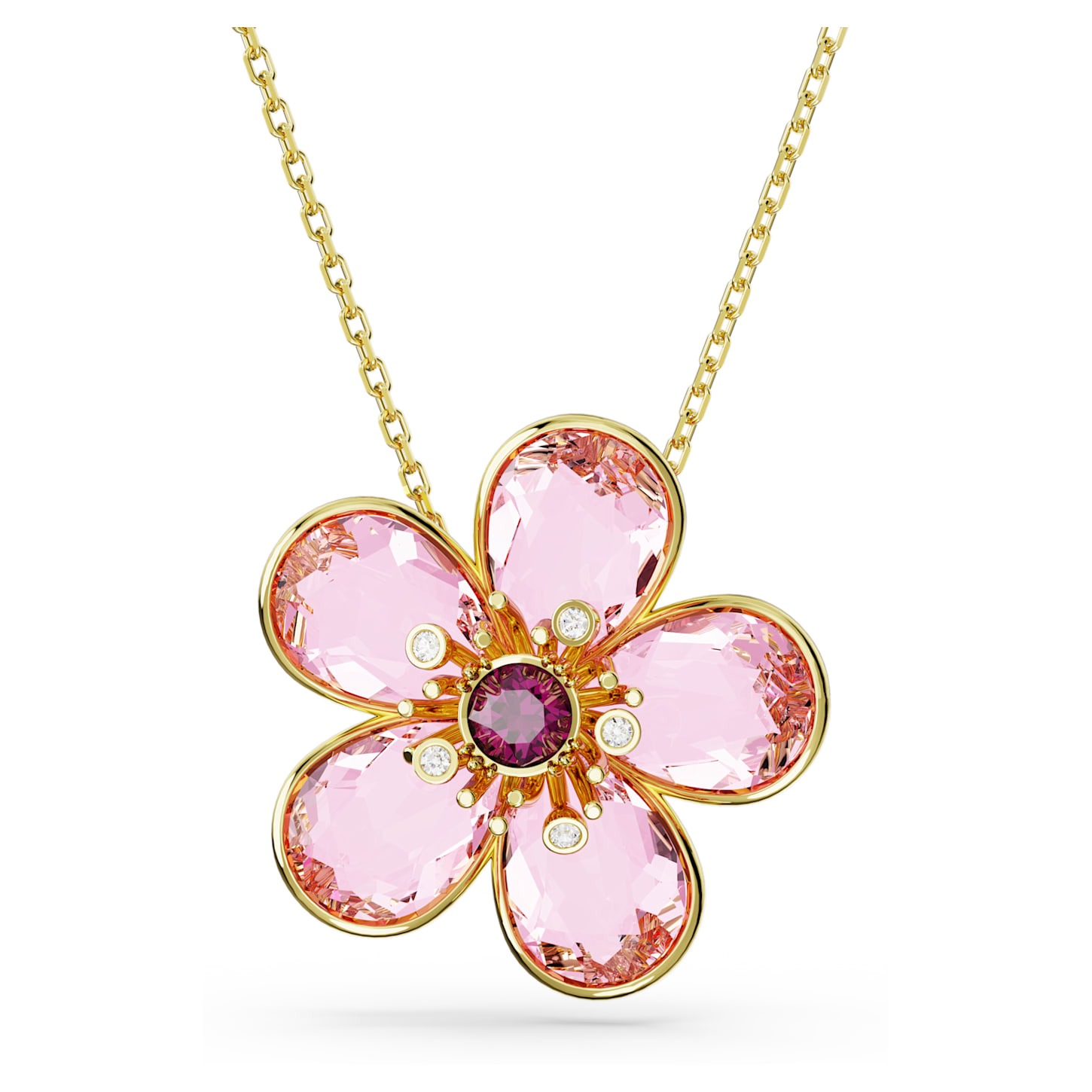 COLLIER SWAROVSKI FLORERE  FLEUR PETIT MODELE 