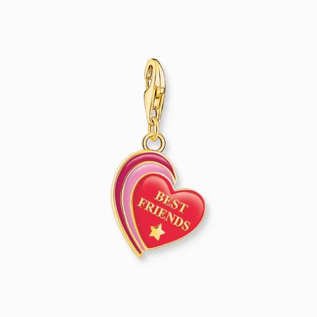 CHARM THOMAS SABO COEUR EMAIL ROUGE FRIENDS