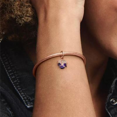 CHARM PANDORA PENSEE VIOLETTE