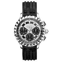MONTRE REBEL CHRONOGRAPHE NOIR ARGENT 