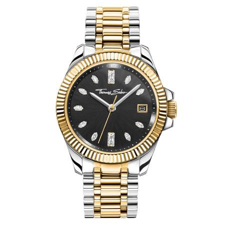 MONTRE THOMAS SABO DIVINE BICOLORE FOND NOIR 