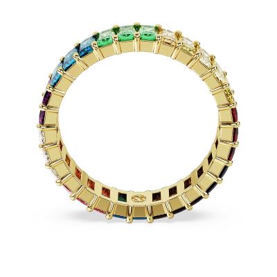 Bague Swarovski Matrix multicolore 