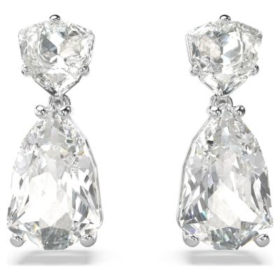 BOUCLES D OREILLES SWAROVSKI MESMERA BLANC 