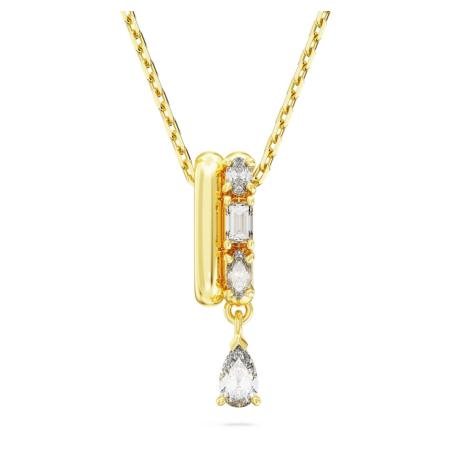 COLLIER SWAROVSKI DEXTERA PLACAGE DE TON DORE 
